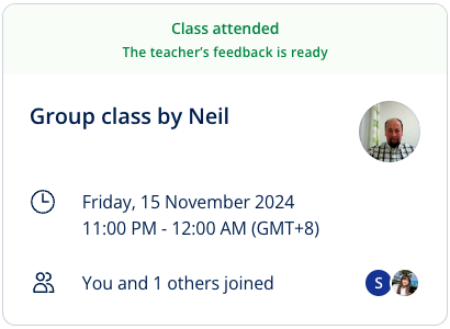 Lingoda Group Class Notes 45