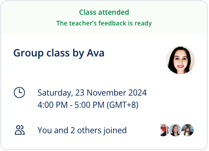 Lingoda Group Class Notes 51